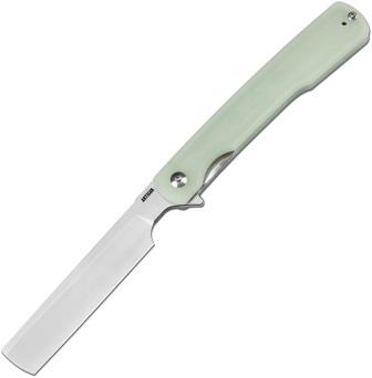 ATZ1883PNTG Artisan Orthodox Linerlock Pocket Knife Jade